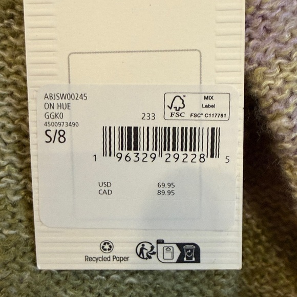 Billabong Women's Pink and Green Crew Neck Sweater - Picture 4 of 11